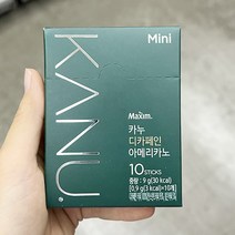 카누 디카페인 미니 0.9g x 10 x 3개, 단품, 단품