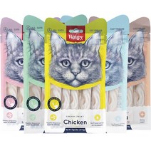 완피 크리미 퓨레 고양이 간식 14g, 참치 + 새우 혼합맛, 25개