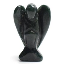 천사상 동상 조각품 천연 차크라 석영 자수정 호랑이 눈 돌 조각 크리스탈 레이키 -130, Indian Agate