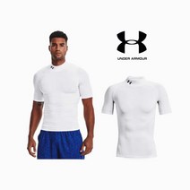 [엔터식스]언더아머 남성 HeatGear 아머 컴프레션 모크 반팔1372586-100