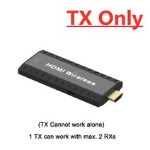 미러링 무선 HDMI hdmi 동글이 디스플레이 스마트 50M 무선 트랜시버 비디오 송신기 수신기 HDMI Extender, 01 TX Only Style 1