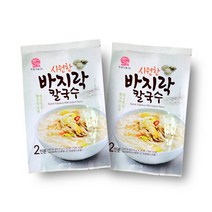 본고장 시원한 바지락 칼국수 2봉 (427.6g(2인분)x 2), 단품