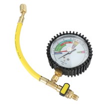 에어컨 질소 압력 테스터 레귤레이터 자동차 HVAC 게이지 도구 R134a R22 R407C R410A, as picture, as picture
