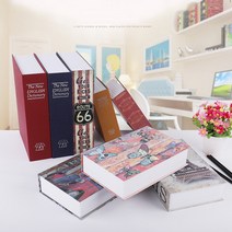 민스리빙 가정용 미니금고 책금고 비밀금고 중형 24 X 15.5 5.5 약720g 소형금고, 책금고(중형:암호형)플라워