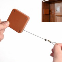 라이프랩 방문 도어클로저 와이어 미닫이문 수납장 현관문 자동문닫힘