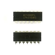 Todiys MC1496 MC1496PG DIP-14 밸런스 변조기 복조기 IC 칩 MC1496P용 5개
