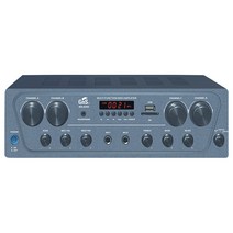 지앤에스 고급 스테레오 미니앰프 MA-240/4채널/블루투스/USB/SD Card/마이크2/에코/채널 개별 볼륨조절/320W