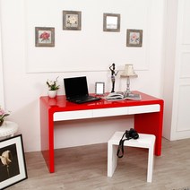 예작 내맘대로 하이그로시 서랍셋 1200 책상 식탁 멀티 테이블 RC30, 옐로우