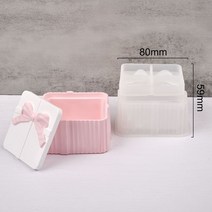 도예재료 라운드 스트라이프 커버 병 실리콘 스퀘어 몰드 diy 시멘트 석고 스토리지 항아리 도자기 몰드 안료 용품 장식 115, 07