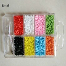 측정공구 약시 사시 원시 훈련 안경 액세서리 재미있는 구슬 착용, [03] Small Size