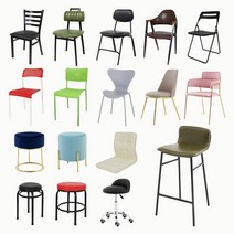 THEJOA 더조아 카페의자 인테리어의자 식탁의자 이케아st의자, 지니바체어-카키