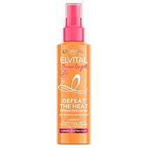 독일 긴 생머리를 위한 로레알 파리 Elvital 열 보호 스프레이 150ml 곱슬거림 방지 헤어 트리트먼트 헹구지 않음 비타민 피마자 오일 Dream 헤어스프레이 헤어젤 헤어왁스