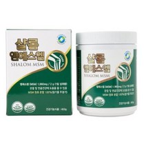 미국산 100% 순MSM분말 샬롬 엠에스엠(MSM) 1통 분말(400g) 식이유황 관절건강 연골건강, 1개