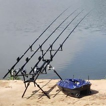 노지 바다 민물 낚시 낚시대 받침틀 릴 서프스탠드 원투 받침대 거치대, 블랙