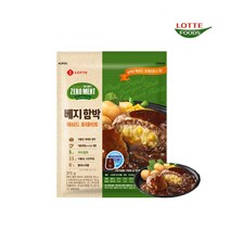 롯데 제로미트 베지함박(매쉬드 포테이토) 375g 고기대신 함박스테이크 비건푸드, 1개