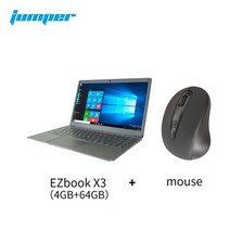 [해외]점퍼 EZbook X3 4GB 64GB Intel N3350 노트북 Win 10 노트북 Office 365 13.3 인치 19201080 IPS 스크린 컴퓨터 포함, 협동사, 마우스 추가, 인텔 셀러론
