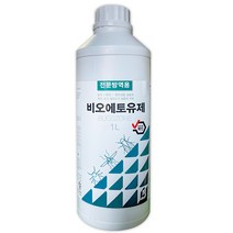 [벅스존 비오에토유제1L] 파리 모기 진드기 U등급살충제 해충퇴치 방역약품 에토펜프록스, 1개