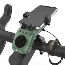10 in1 자전거 5w tf aux usb Portable speaker for mountain road bike, 초록