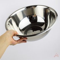 주방 스텐 믹싱볼 바스켓 양푼 바가지 30cm