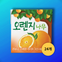 오렌지나무 24팩 x 150ml 오렌지음료, 24입