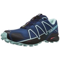 [살로몬] 트레일 러닝 슈즈 Speedcross 4 Women (스피드 크로스 4 레이디스) PoseidonEggshell BlueBlack 22.5 cm