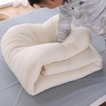목화요솜 면이불 겨울 요청 솜이불 피 두꺼운 보온 이부자리 매트리스 핸드메이드 순면 코튼 꽃 2852736019