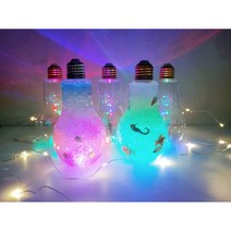 워터비즈조명 만들기키트 집에서할수있는 엄마표미술놀이 캠핑장놀이 초등집콕놀이 캠핑놀거리, 기본구성