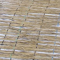 [잔디거적] 지엘파크 씨거적(1m*30m)볏짚거적 법면용 경사지 토사방지용 잔디씨매트