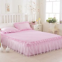 북유럽 공주 침대 스커트 레이스 베드스커트 커버 판 프린세스 더블 삿갓 매트리스 케이스