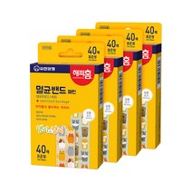 해피홈 멸균 밴드 패턴 표준형 40p, 4개입