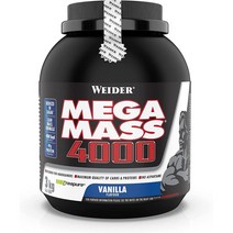 Weider 독일 메가 매스 4000 웨이트 게이너 바닐라 3kg