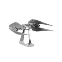 3D DIY 금속 조립 모델 퍼즐 밀레니엄 팔콘 스타 파괴자 R2D2 AT-M6 C-3PO 우주선 퍼즐 퍼즐 성인 키즈, Kylo Rens TIE