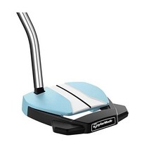 TaylorMade 타일러메이드 테일러메이드 골프 스파이더 GTX 퍼터 핑크 싱글 벤드 Wmn 오른손 33인, 33, Ice Blue SB + Steel