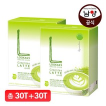 남양유업 남양 루카스나인 그린티라떼 60T 30Tx2개, 상세페이지 참조, 필수선택/단품, 상세페이지 참조