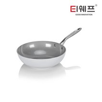 TECHEF(티쉐프) - 세라테라 컬렉션 세라믹 논스틱 후라이팬/웍/볶음팬 (PTFE 및 PFOA 외장&인테리어), 30cm, 볶음팬 30cm