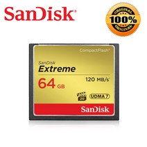 호환용 Sandisk CompactFlash 32GB 64GB 128GB 메모리 카드 Extreme CF Canon D300 7D 5DSR 용 120 메가바, 01 CF120M-64G