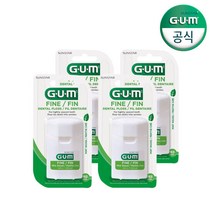 GUM 검 치과 파인 민트왁스 대용량 치실(183m) 1940 4개, 단품