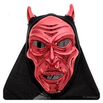 리얼악마후드가면 할로윈 데코 배너 장식소품 가랜드, 쿠팡 본상품선택