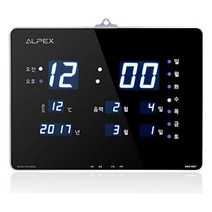 LED디지털벽시계(460-340-30mm) 1개도 인쇄가능, 인쇄안함