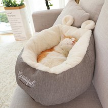 에쉬울프 고양이 방석 숨숨집 마약방석 고양이하우스 고양이집, S