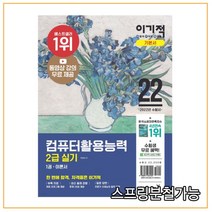 2022 이기적 컴퓨터활용능력 2급 실기 기본서, 2권으로 （선택시 취소불가）