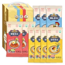 구포국수 이지쿡 밀키트 선물세트 7호 (10P) 잔치 비빔 칼국수 답례품, 1개