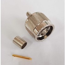 KJ N형(숫) 압착커넥터-RG316RG400RG8RG58, 1개