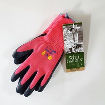 [가든팜] 토와 위드가든 플로라 가든 원예 작업 가시 캠핑 장갑, 8/M, 핑크, 1개