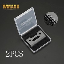 장미바리깡 삭발 토끼바리깡 남자바리깡 wmark 세라믹 절단기 블레이드 액세서리 선명도 고강도 지원 도매 상자 포함, 협력사, C-7B 2 개