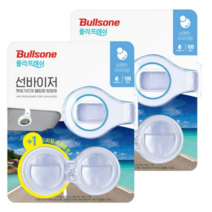 불스원 폴라패밀리 선바이저 방향제 본품 + 리필 아쿠아향, 7세트