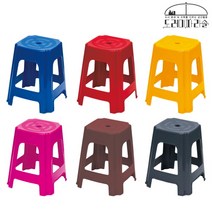 플라스틱의자 사각의자 야외의자 행사 편의점 포장마차 간이용 보조, 그레이