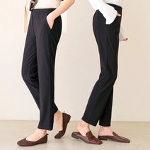 앤더데이 여성용 넘버원 이지슬랙스 키큰키작팬츠