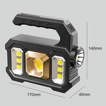 캠핑등 led 미니 감성 랜턴 500lm usb 충전식 손전등 방수 6 기어 cobled 토치 라이트 캠핑 하이킹을위한 휴대용 강력한 태양 빛, 금