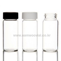 스크류캡바이알20ml(26x60), 검정, 테프론라이너